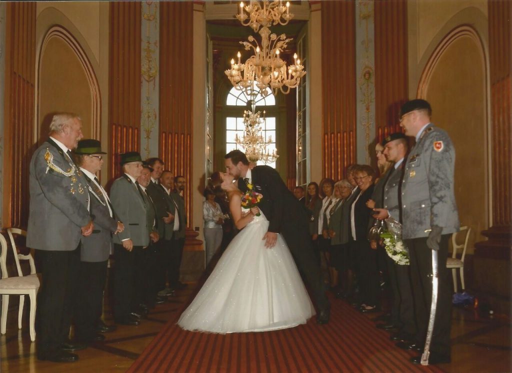 Hochzeit im Schützenverein