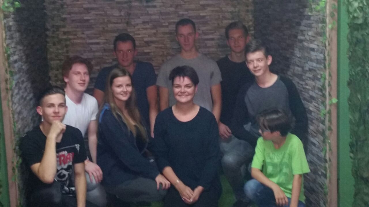 Besuch in der Lasertag-Arena