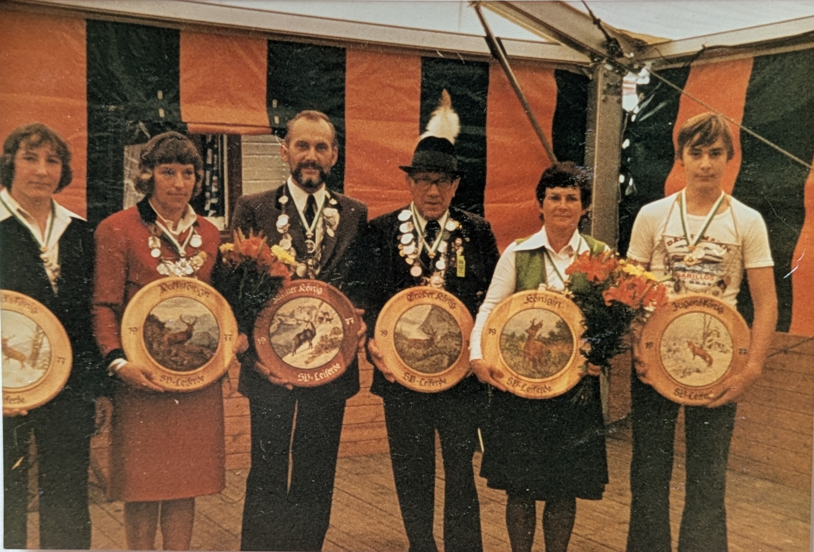 Schützenkönige 1977