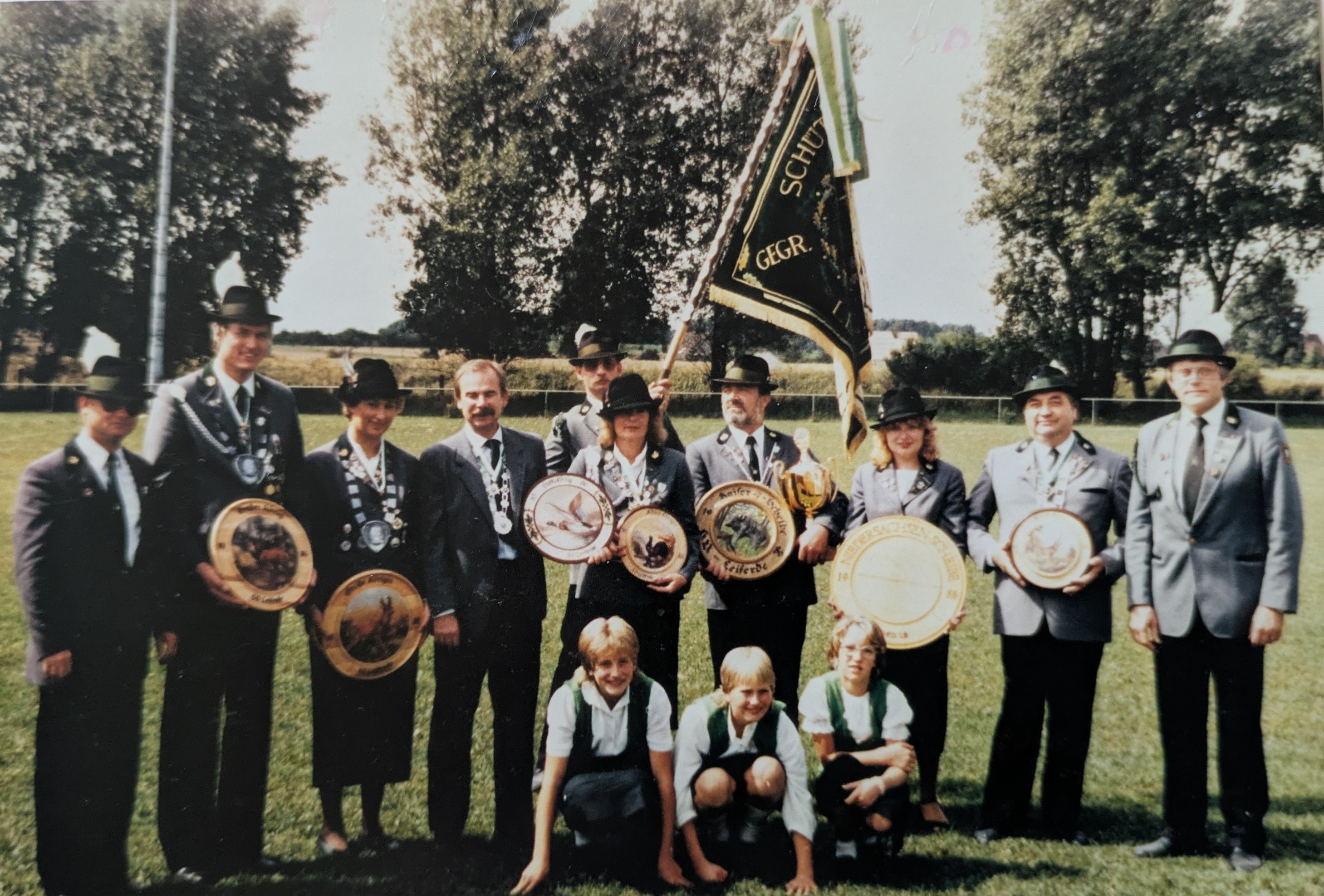 Schützenkönige 1986